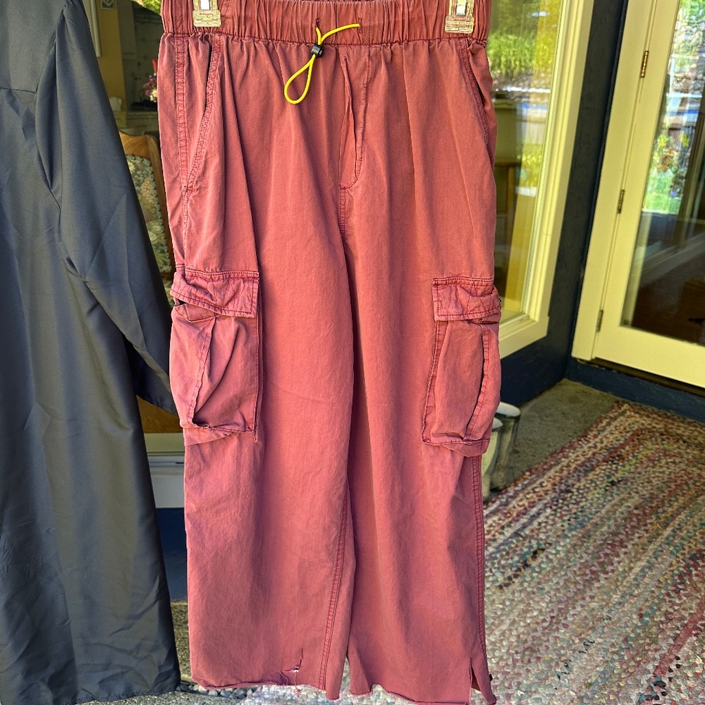 Brain Dead Maroon Cargo Pants